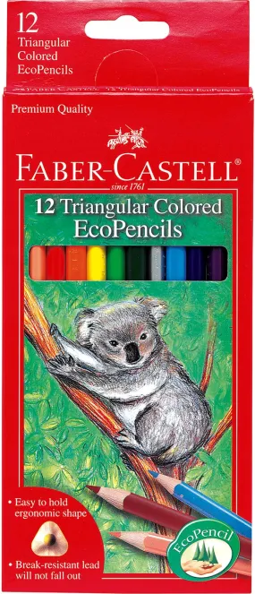 12 Ct. Tri-Colored Eco Pencils