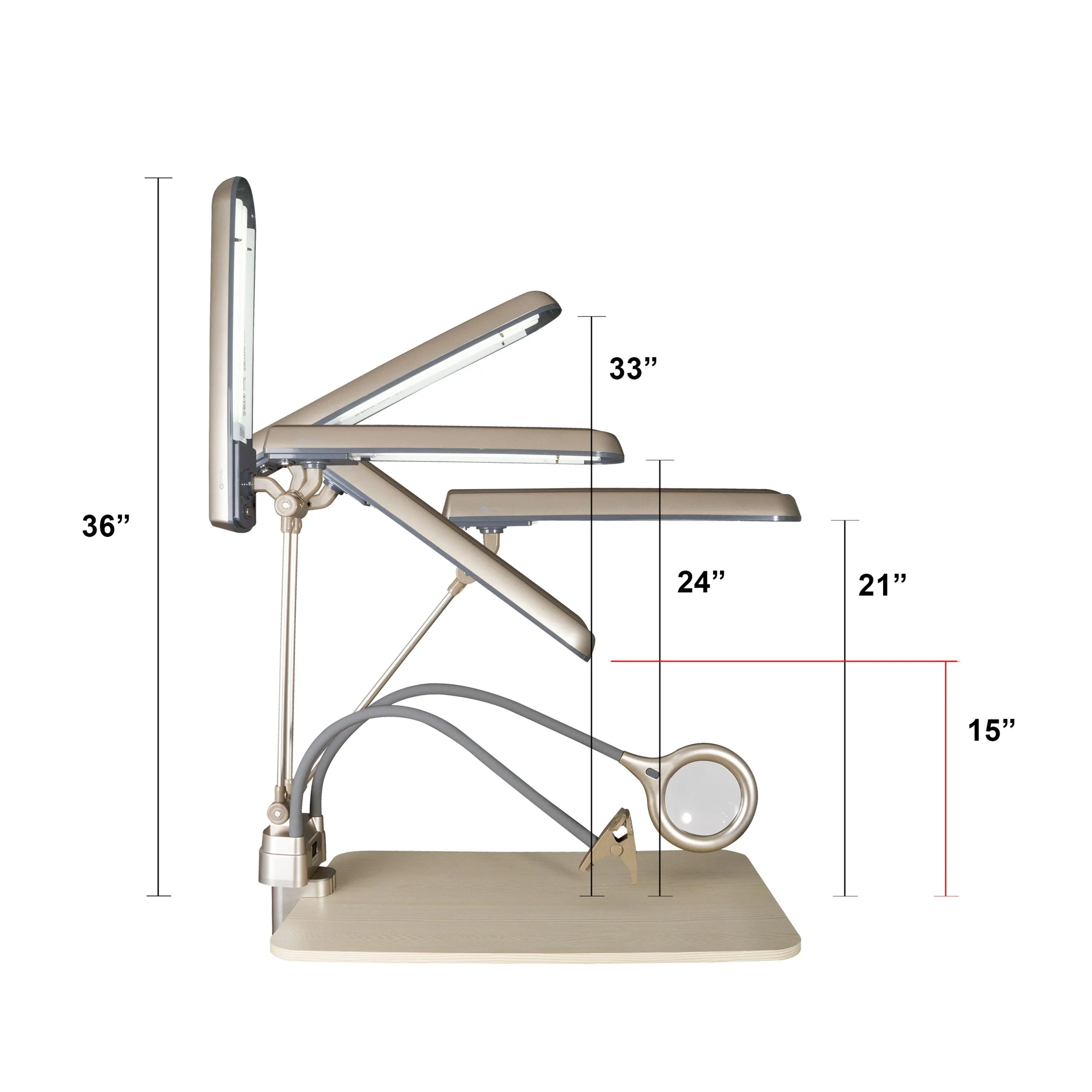 24w Ultimate 3-in-1 Craft Lamp
