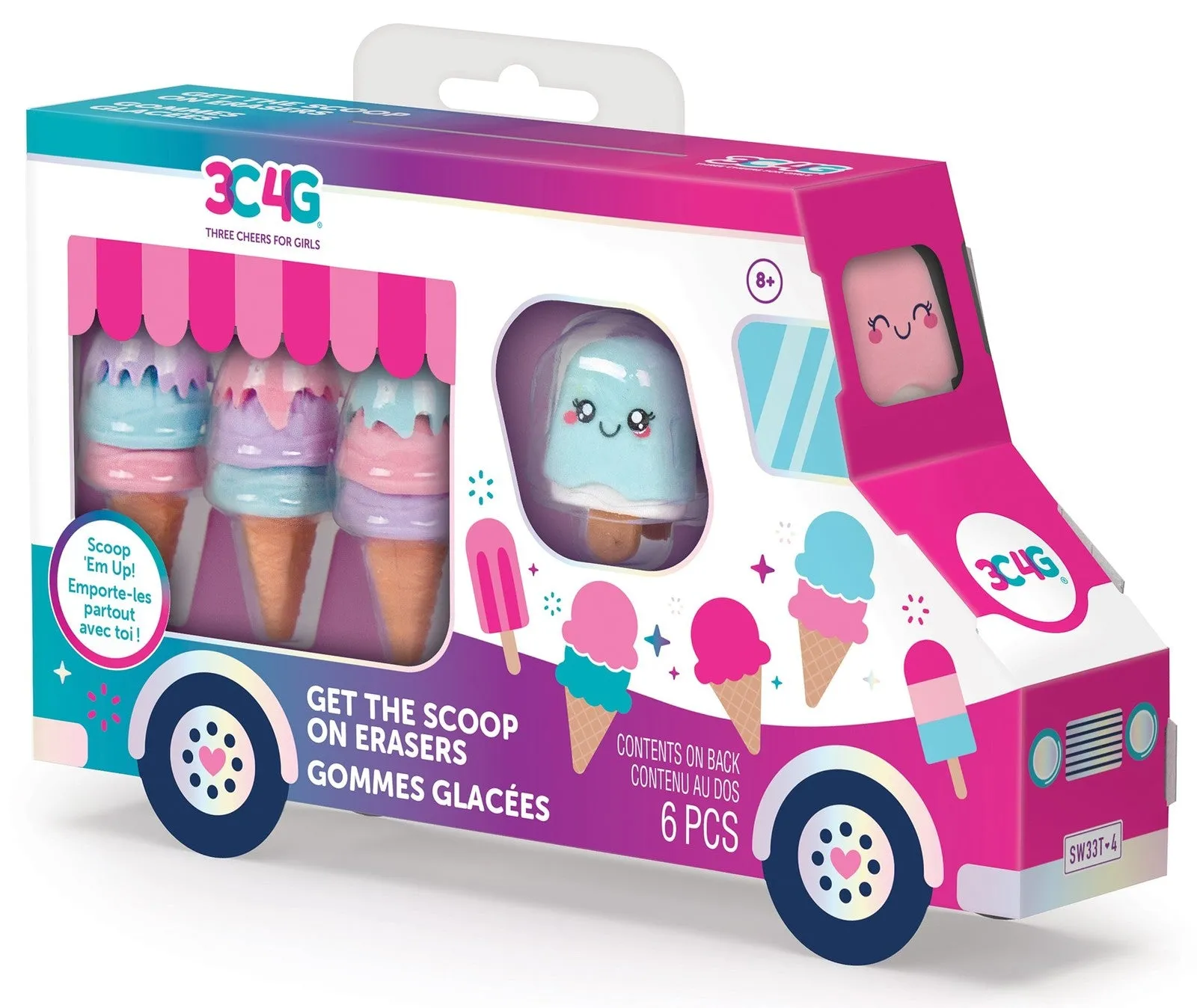 3C4G: Get the Scoop on Erasers