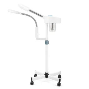 #4007 2 in1 Facial Steamer LED Magnifying Lamp Hot Ozone Beauty Salon Face Equipment