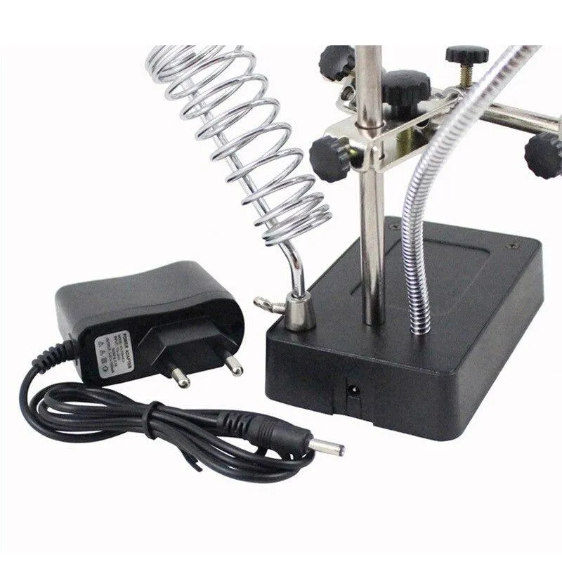 5 LED Light Auxiliary Clip Magnifier  MG16129-C