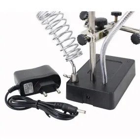 5 LED Light Auxiliary Clip Magnifier  MG16129-C
