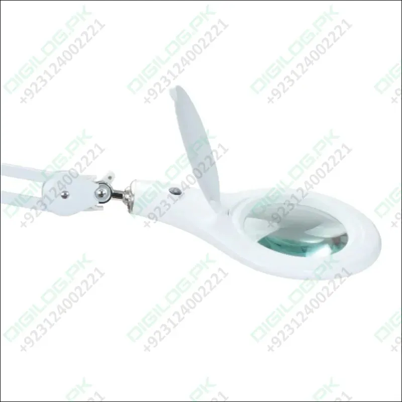 5d Clip Table Type Adjustable Magnifying Glass Lamp Work Lamp Led Lamp Reading Inspection Desk Lamp Ma-1209li