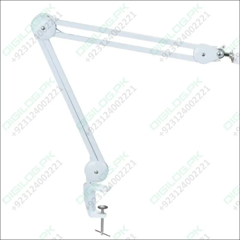 5d Clip Table Type Adjustable Magnifying Glass Lamp Work Lamp Led Lamp Reading Inspection Desk Lamp Ma-1209li