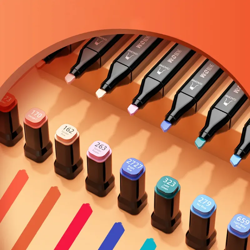 60 Colors Double Headed Marker Pen- Apmv1415