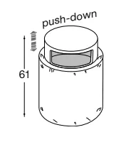 Ares Round Pouf