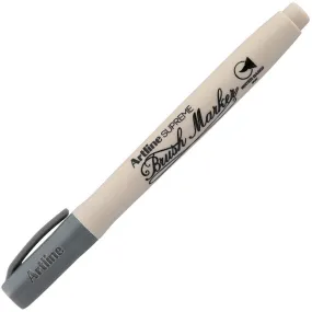 Artline Supreme Brush Marker Grey Box 12