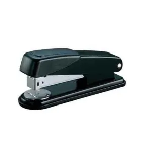 Atlas Half Strip Metal Stapler With Staple Black