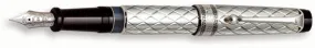 Aurora Sterling Silver Fountain Pen