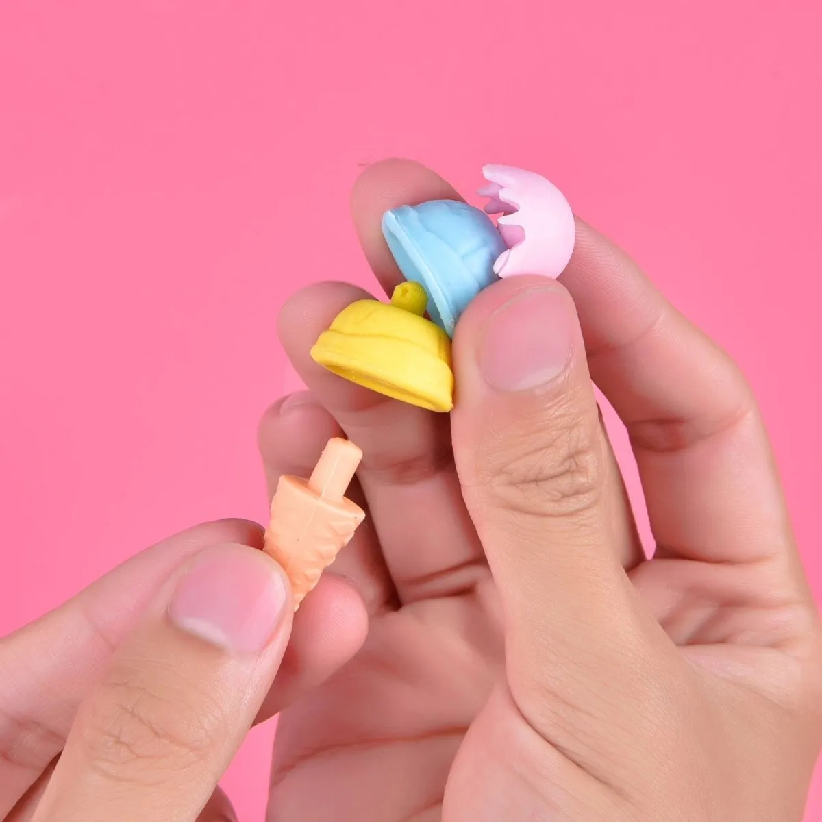 Back to School Supplies: Fun Food Erasers