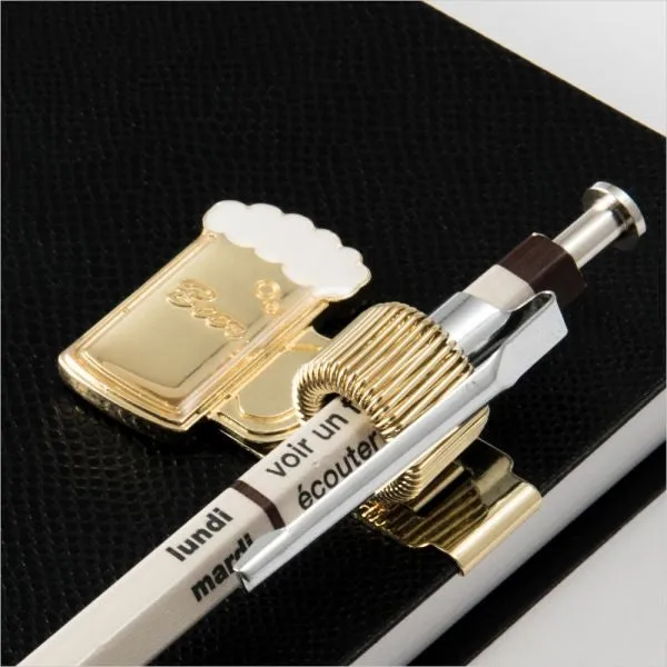 Beer Metal Pen Holder