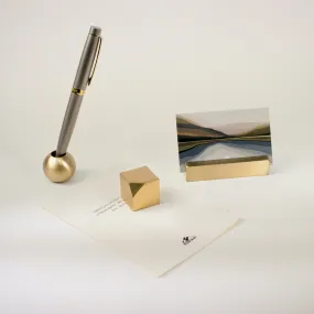 Brass Office Set - Set of 3