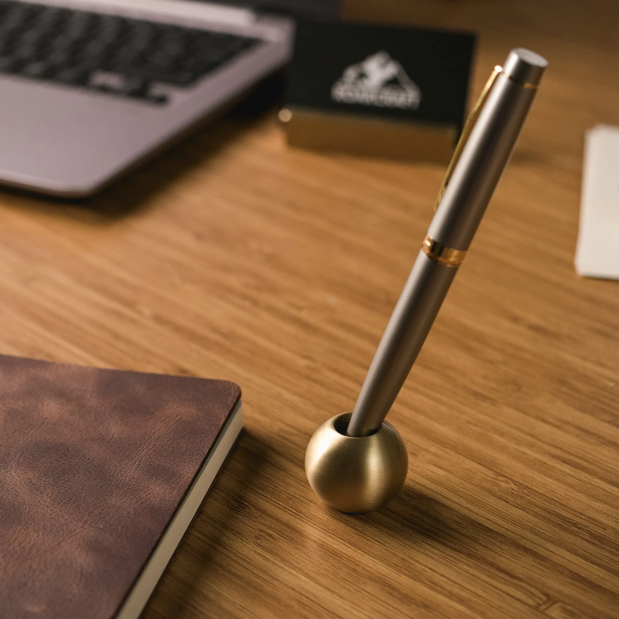 Brass Office Set - Set of 3