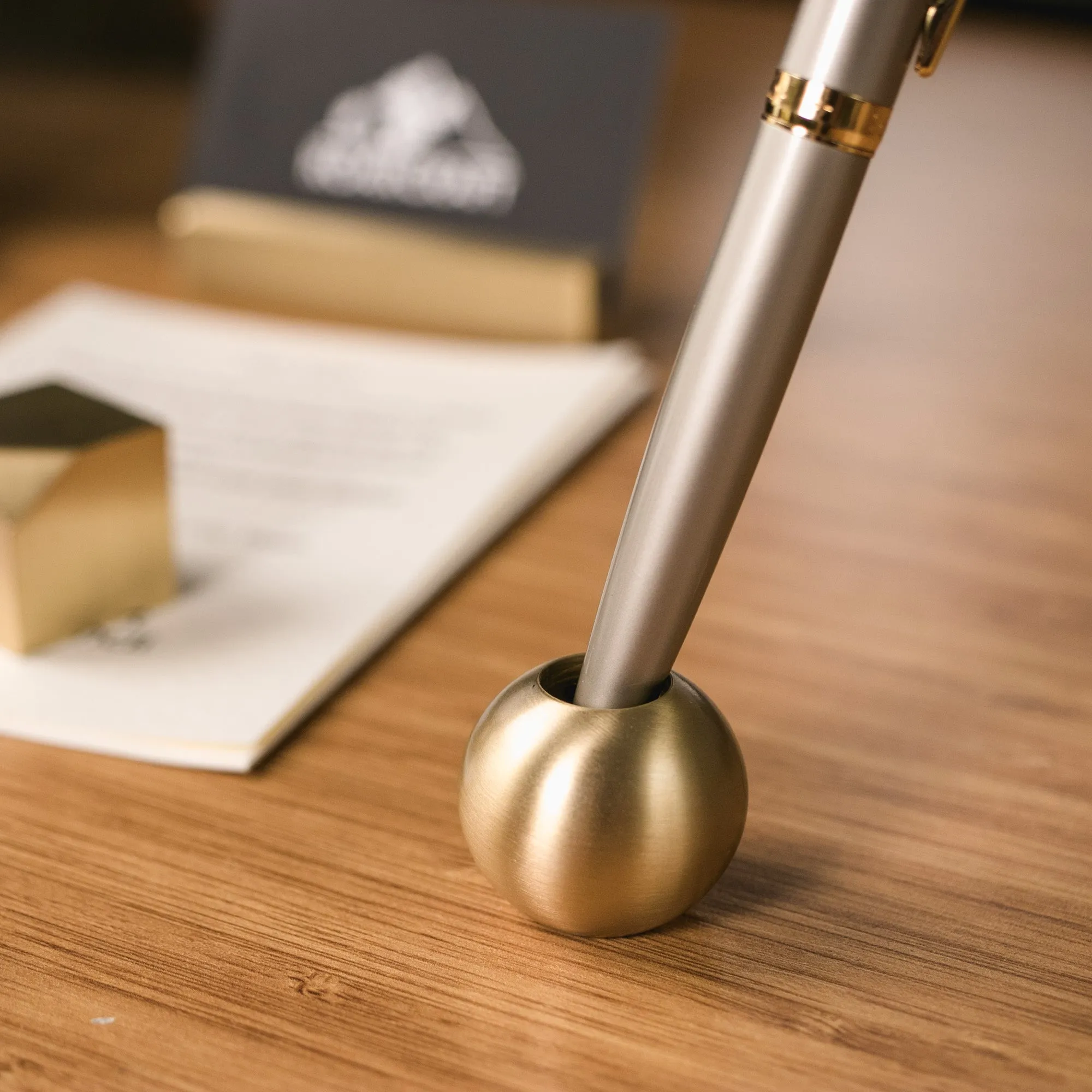 Brass Office Set - Set of 3
