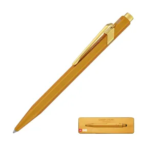 Caran d'Ache 849 Metal Collection Ballpoint Pen in Goldbar