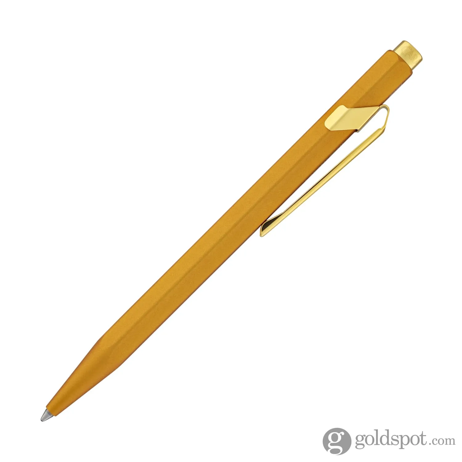 Caran d'Ache 849 Metal Collection Ballpoint Pen in Goldbar