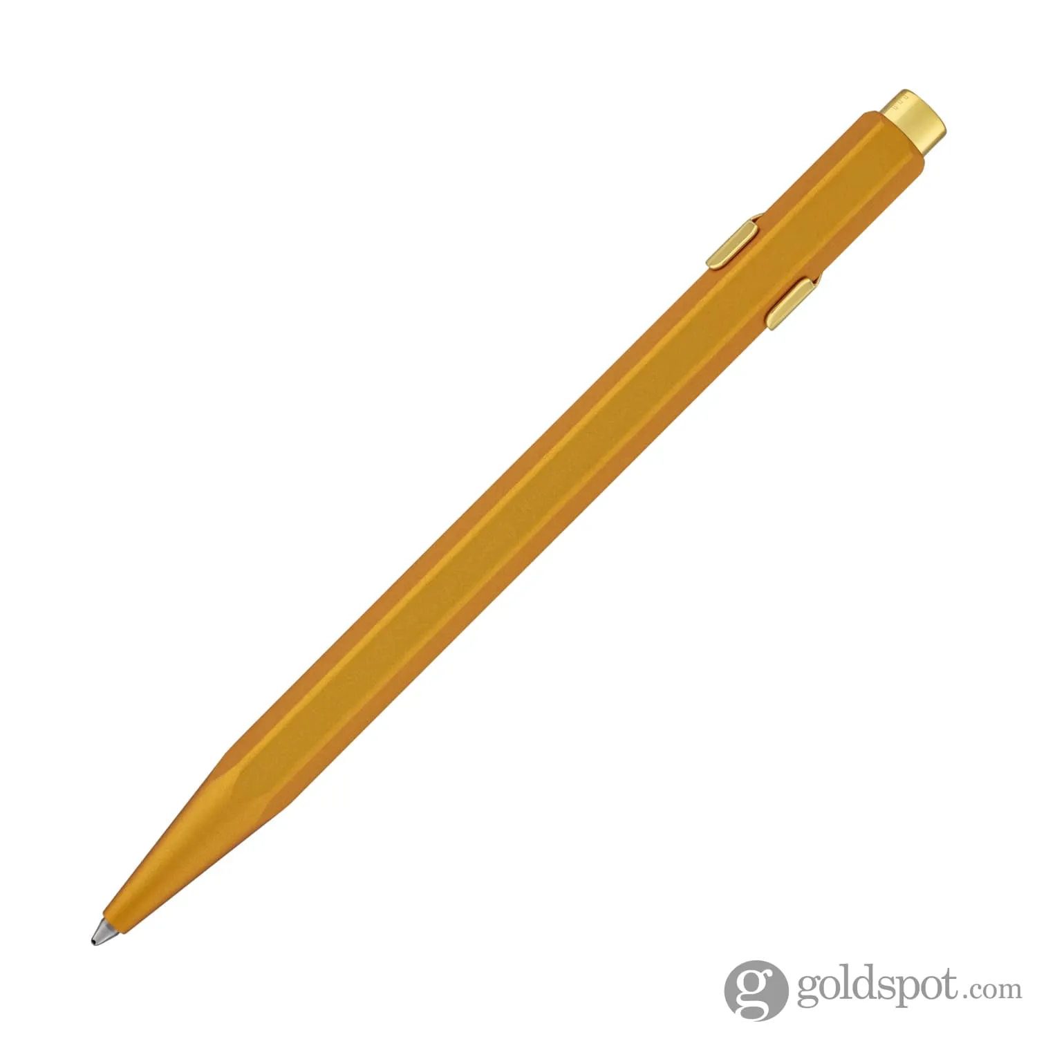 Caran d'Ache 849 Metal Collection Ballpoint Pen in Goldbar