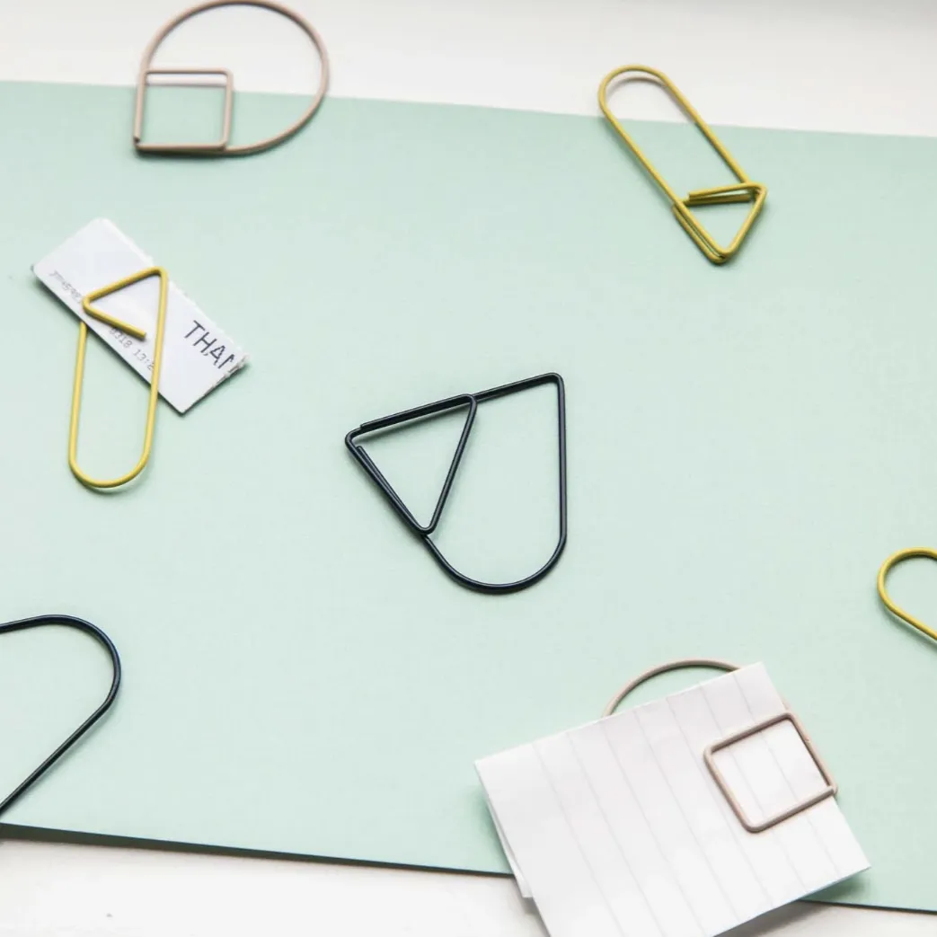 Colorful XL Paper Clip Set