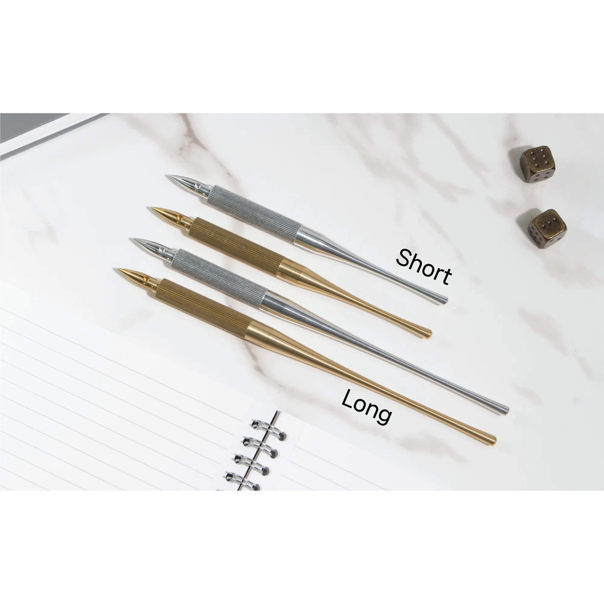 Colorverse Shuttle Large Nib Holder - Brass