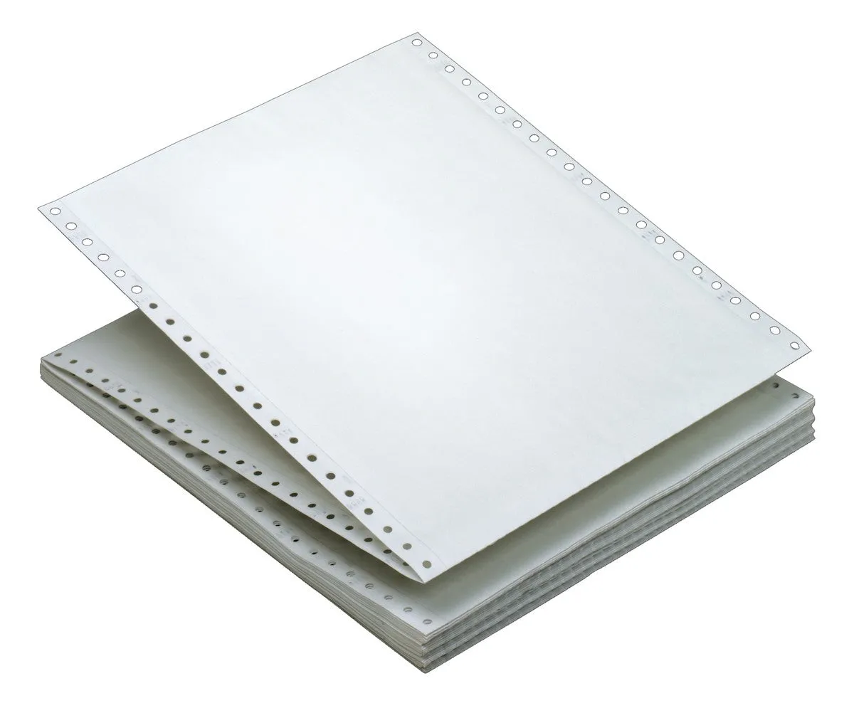 Computer Paper 9.5 Inch x 11 Inch  2 Ply NCR