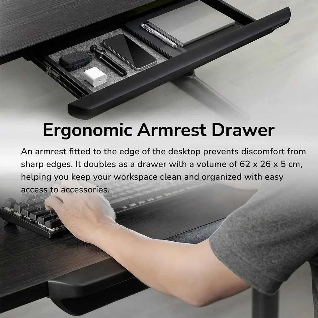 COUGAR E-Odyssey Electric Gaming Desk - Classic Design with Modern Functionality