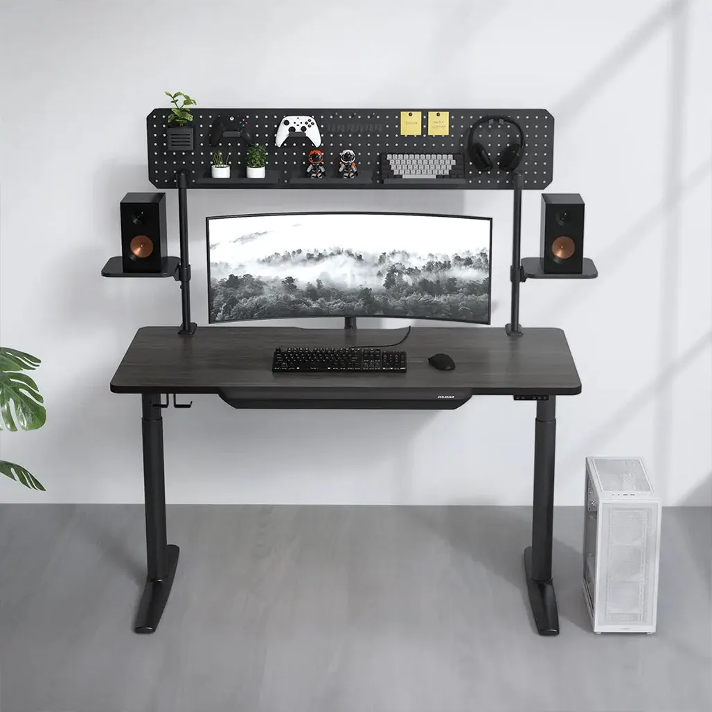 COUGAR E-Odyssey Electric Gaming Desk - Classic Design with Modern Functionality