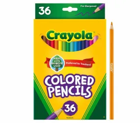 Crayola Colored Pencil Pack of 36 684036