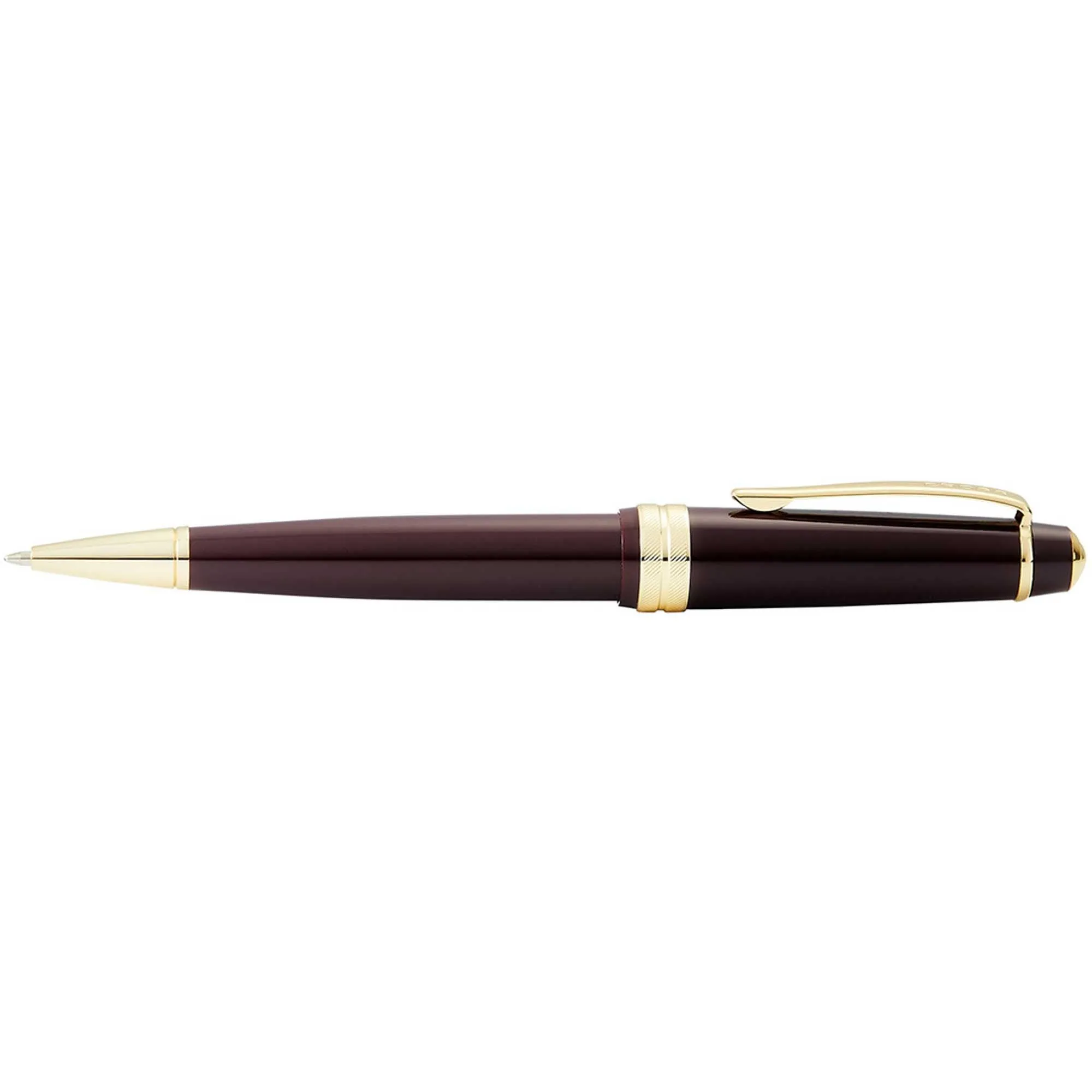 Cross Ballpoint Pen - Bailey Light Gold Tone Trims, Burgundy Red | AT0742-11