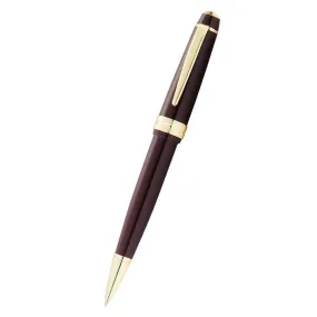 Cross Ballpoint Pen - Bailey Light Gold Tone Trims, Burgundy Red | AT0742-11