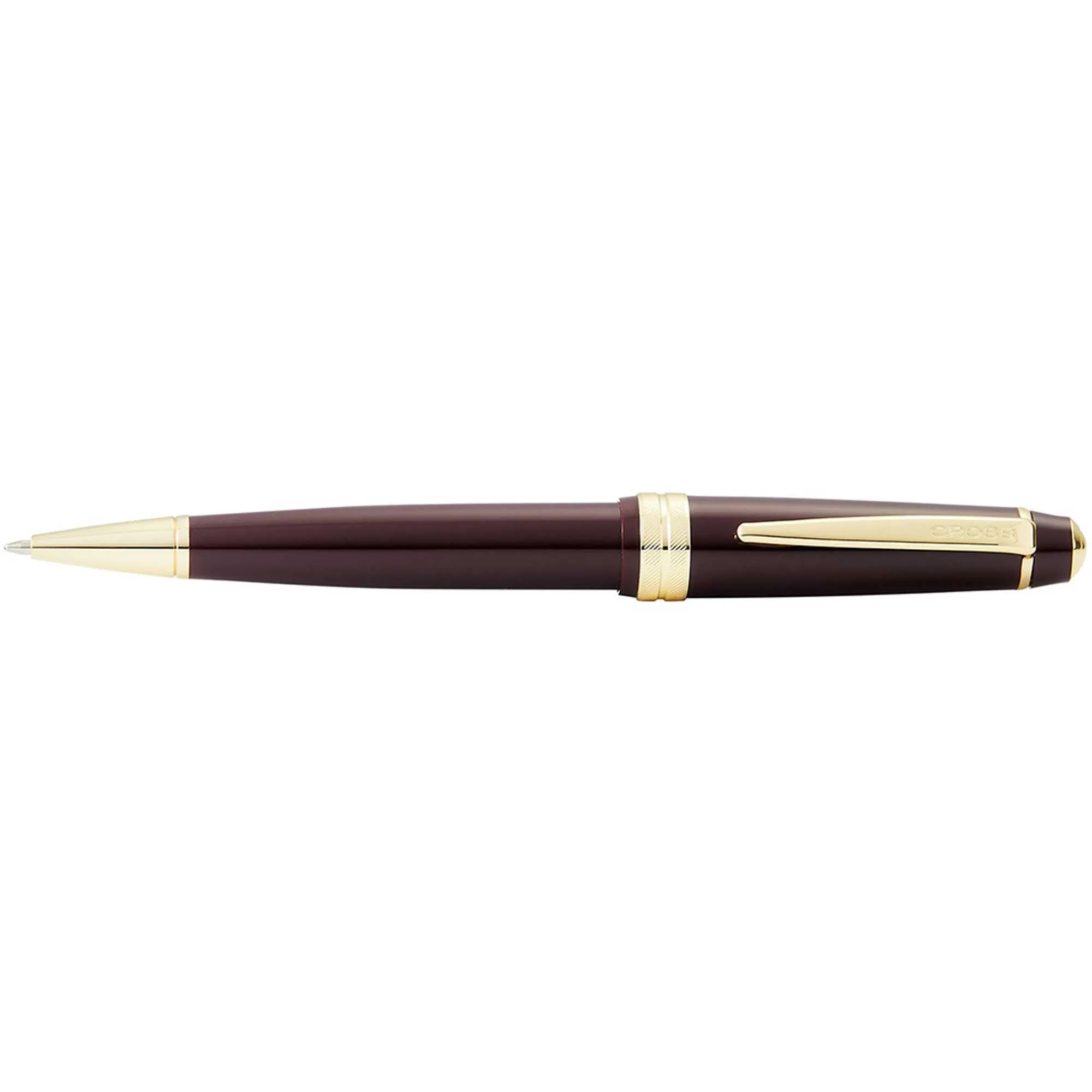 Cross Ballpoint Pen - Bailey Light Gold Tone Trims, Burgundy Red | AT0742-11
