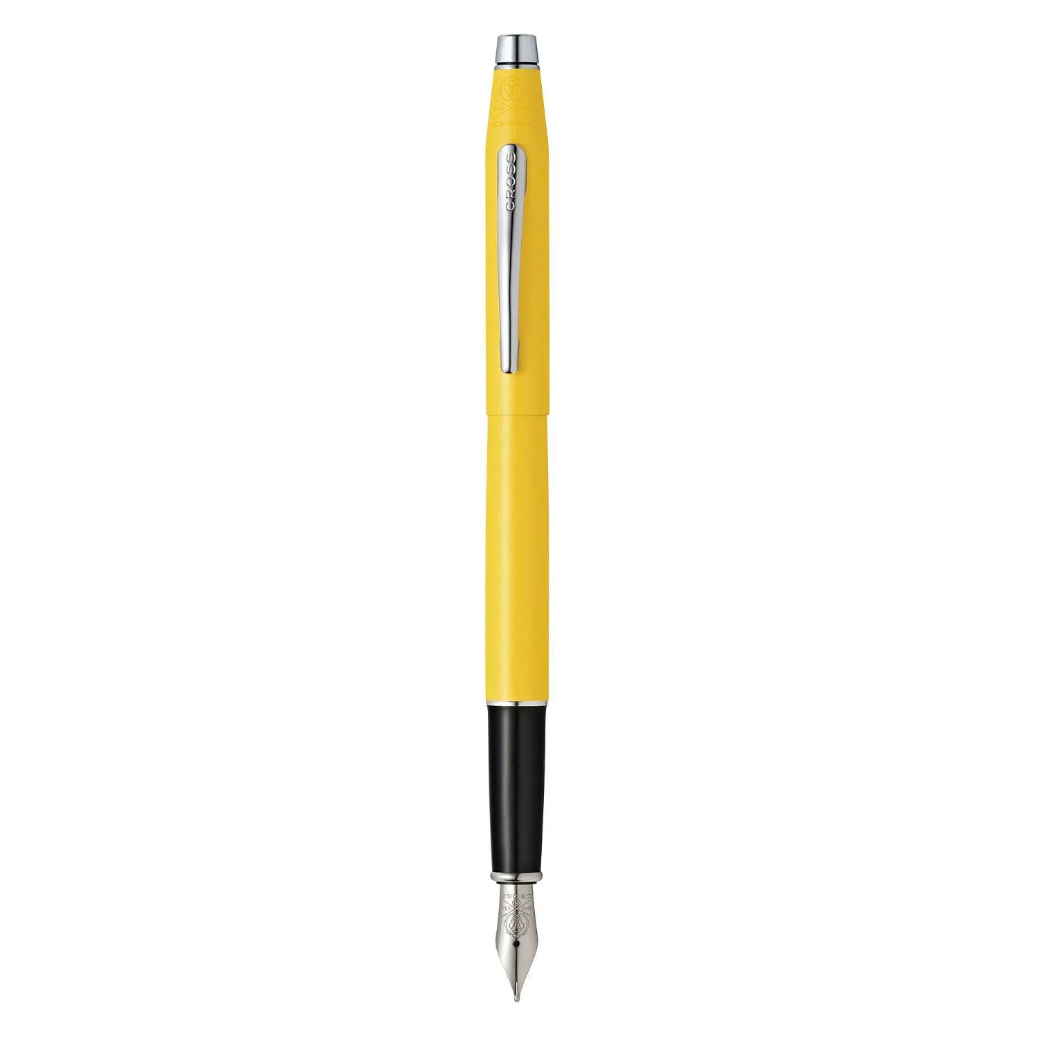 Cross Classic Century Fountain Pen, Yellow - Steel Nib