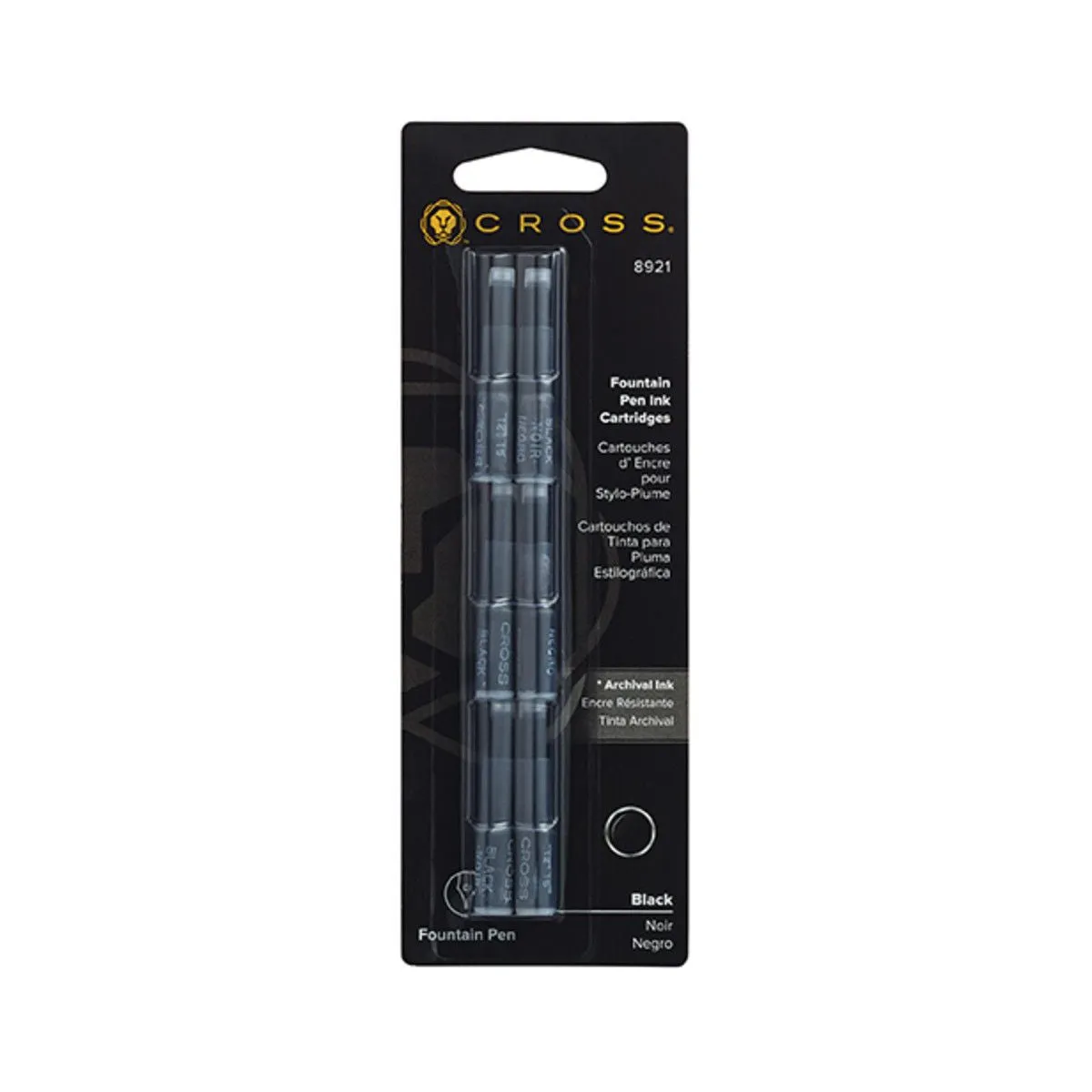 Cross Fountain Pen Ink Cartridges - Black