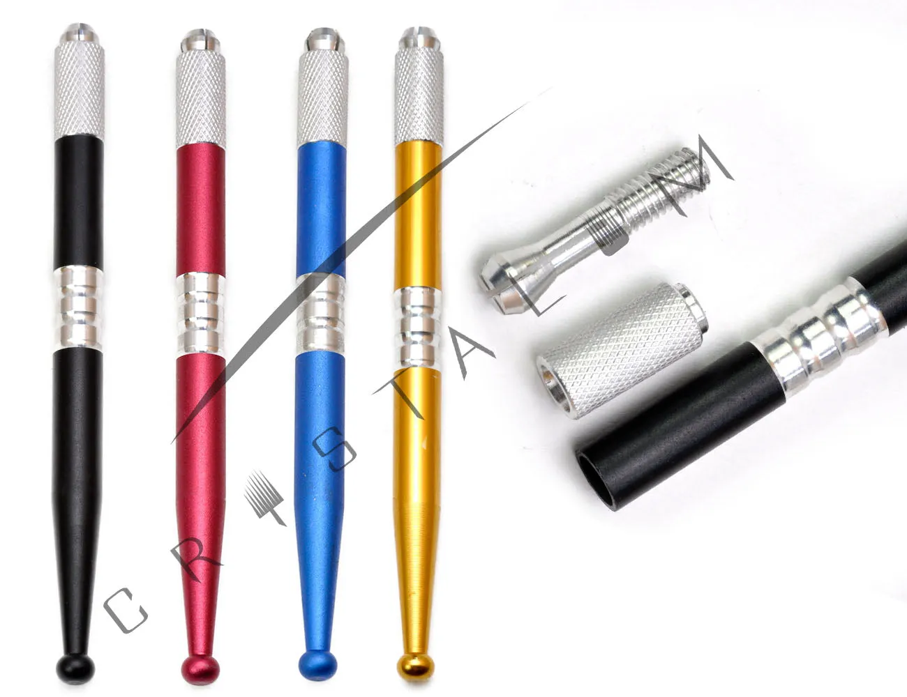 Crystalum™ Microblading Eyebrow Tattoo Lightweight Pen Holders