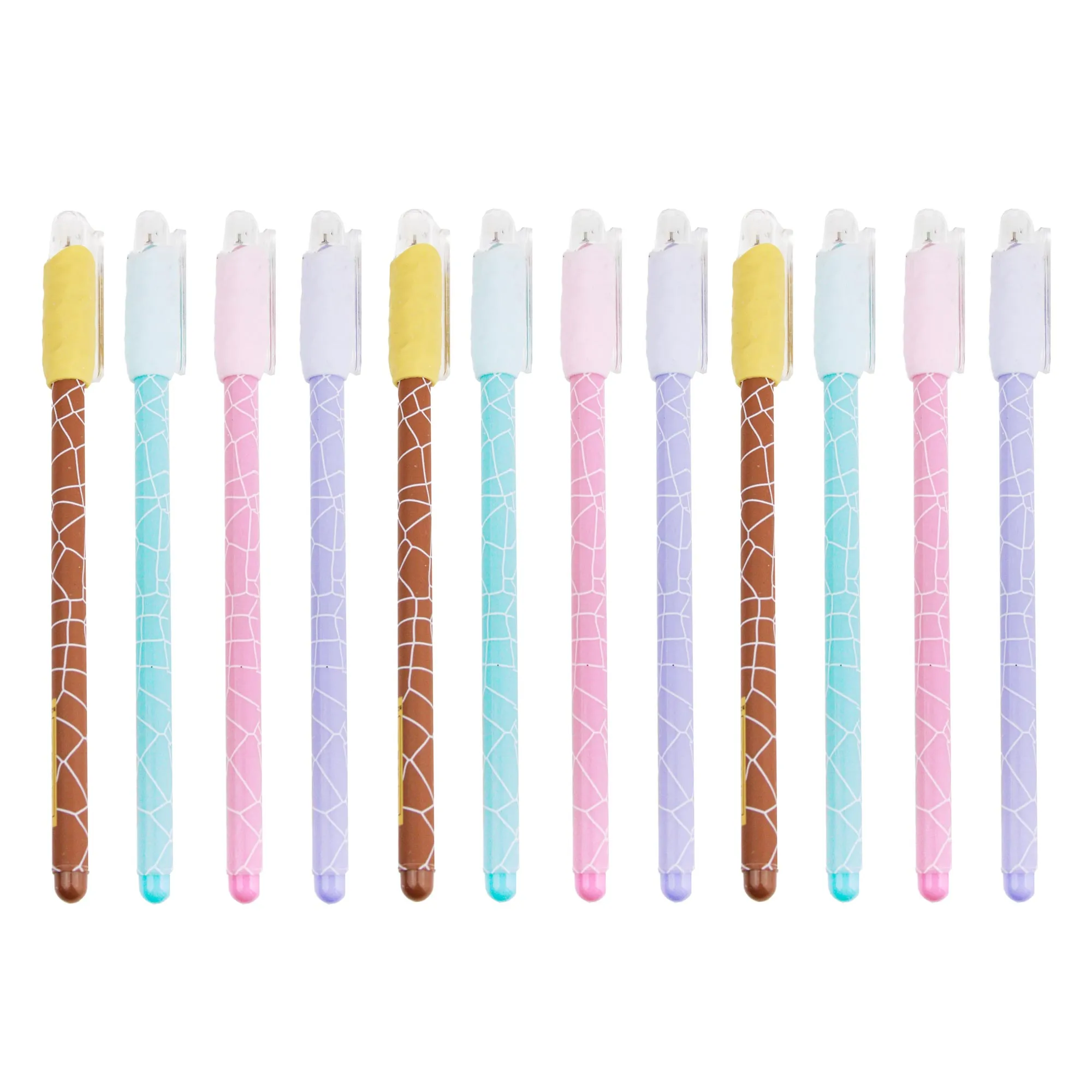 Cute Leaves: Pack of 12 Gel Pens