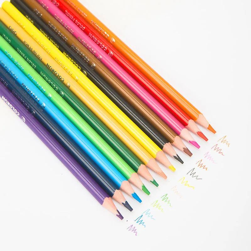 Deli Pencil Colours 18pack Assorted