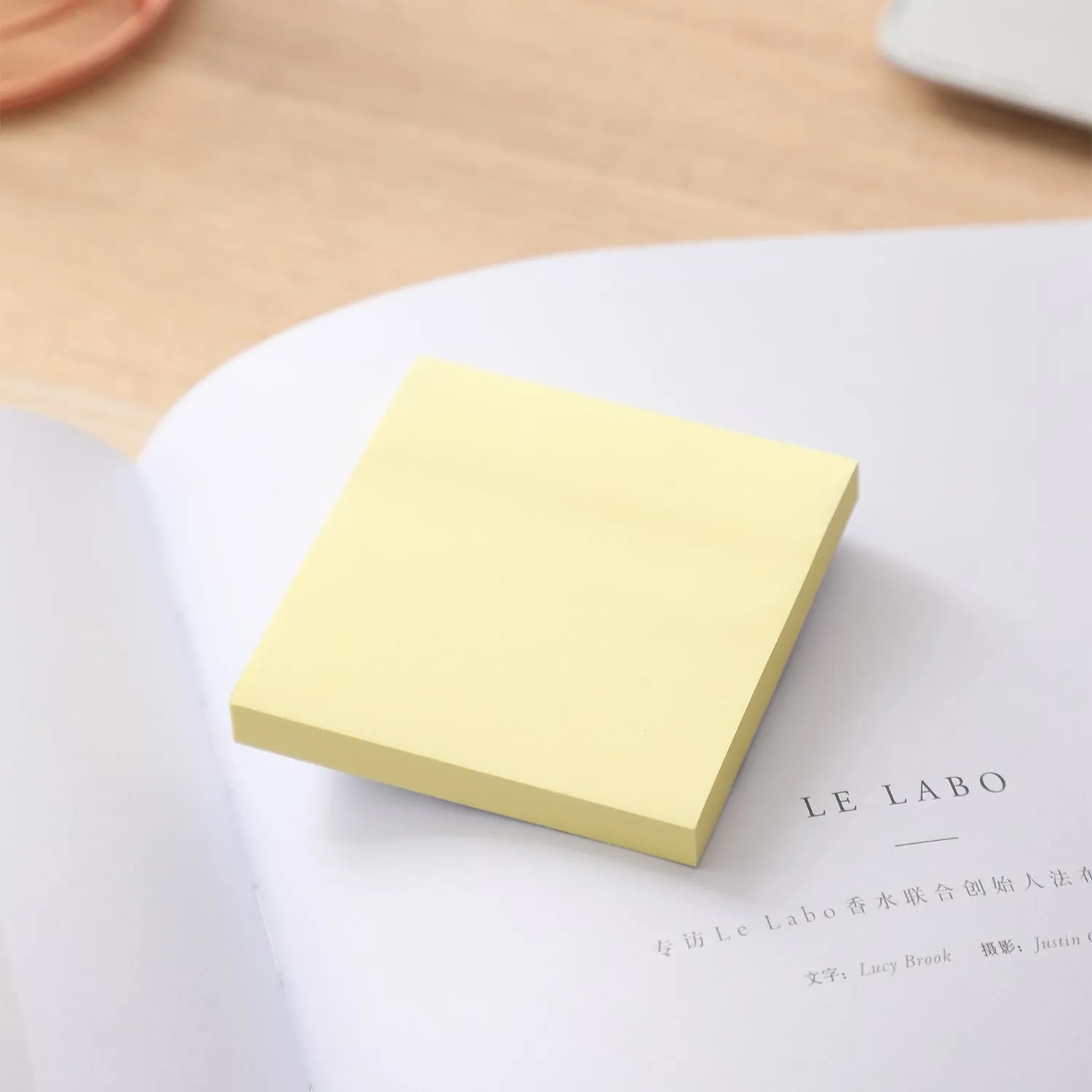 Deli Sticky Notes 76x76mm 3''x3'' Yellow