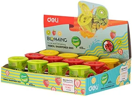 Deli Two holes Cup Pencil Sharpener 0551 1Pc