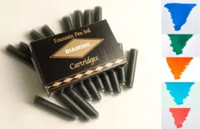 Diamine Ink Cartridge in Floral - Pack of 20
