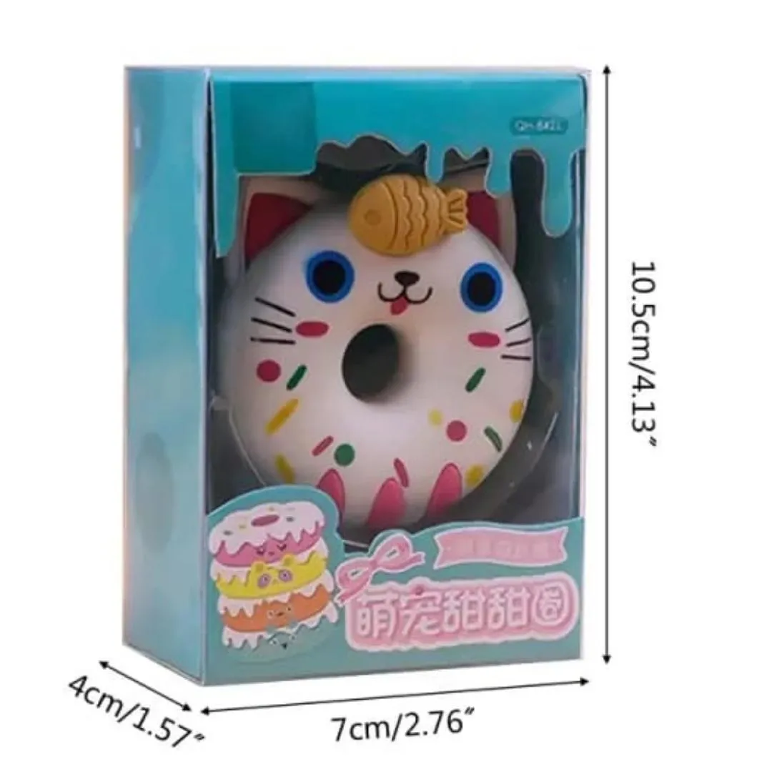Donut Shaped Erasers for Kids School Stationary Kit for Girls, Boys