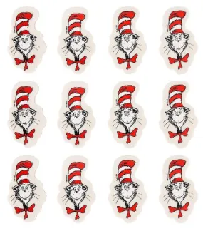 Dr. Seuss Cat in the Hat Erasers | 12ct