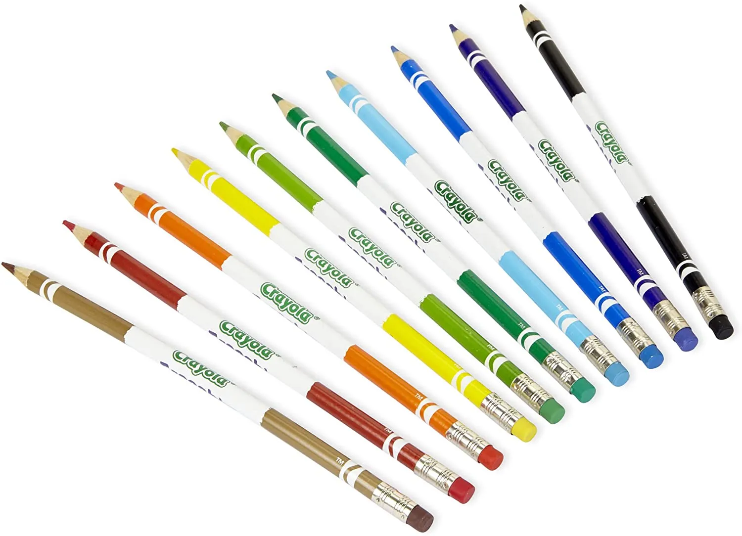 Erasable Colored Pencils, 10 Count