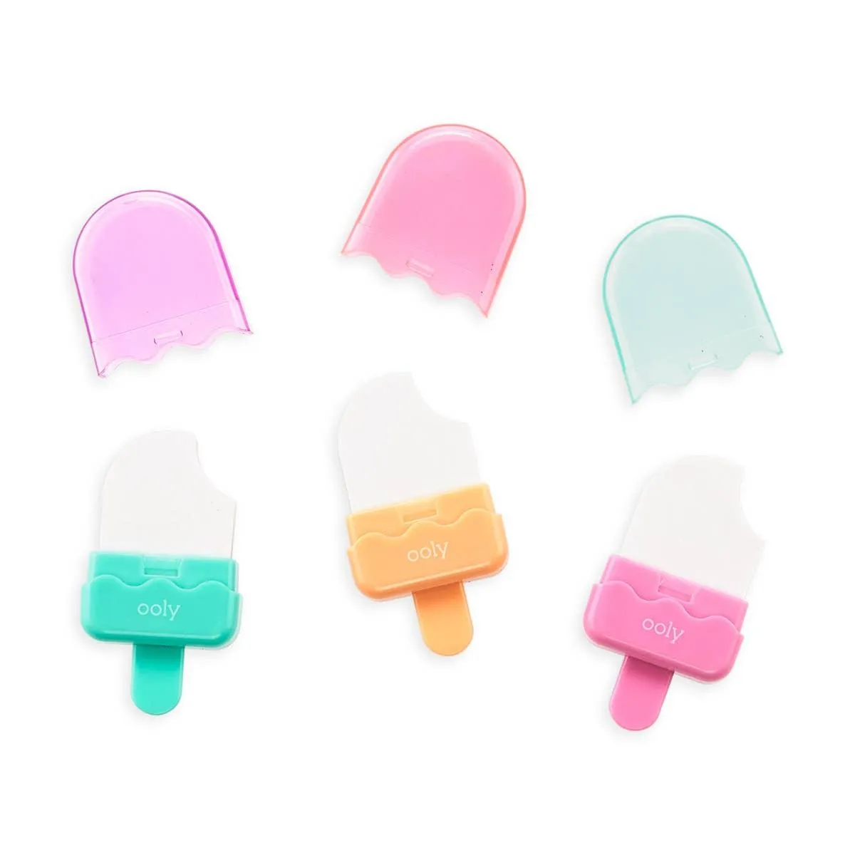 Erasers | Icy Pop Set of 3 | Ooly