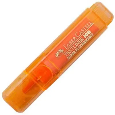 Faber-Castell Textliner Ice Highlighter Chisel Orange Box 10