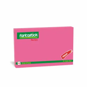 Fantastick Stick Notes 3x5" Fluor. Red
