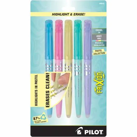 Frixion Light Pastel Assortment 5pk