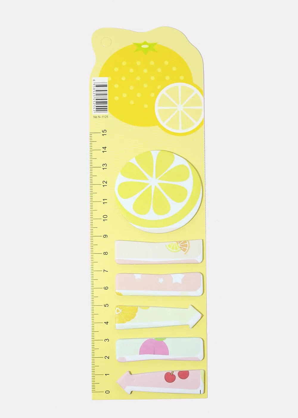 Fruit Index Sticky Notes & Ruler