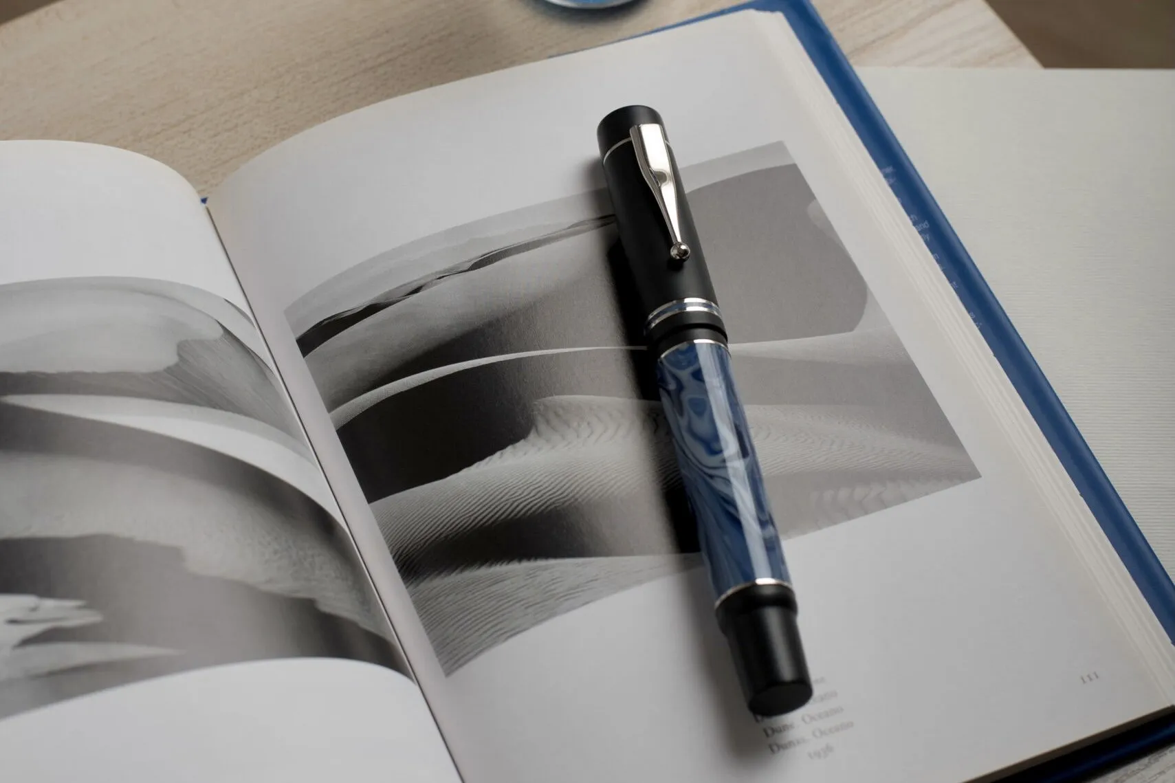 Gioia Alleria Mare Fountain Pen Rhodium Trim