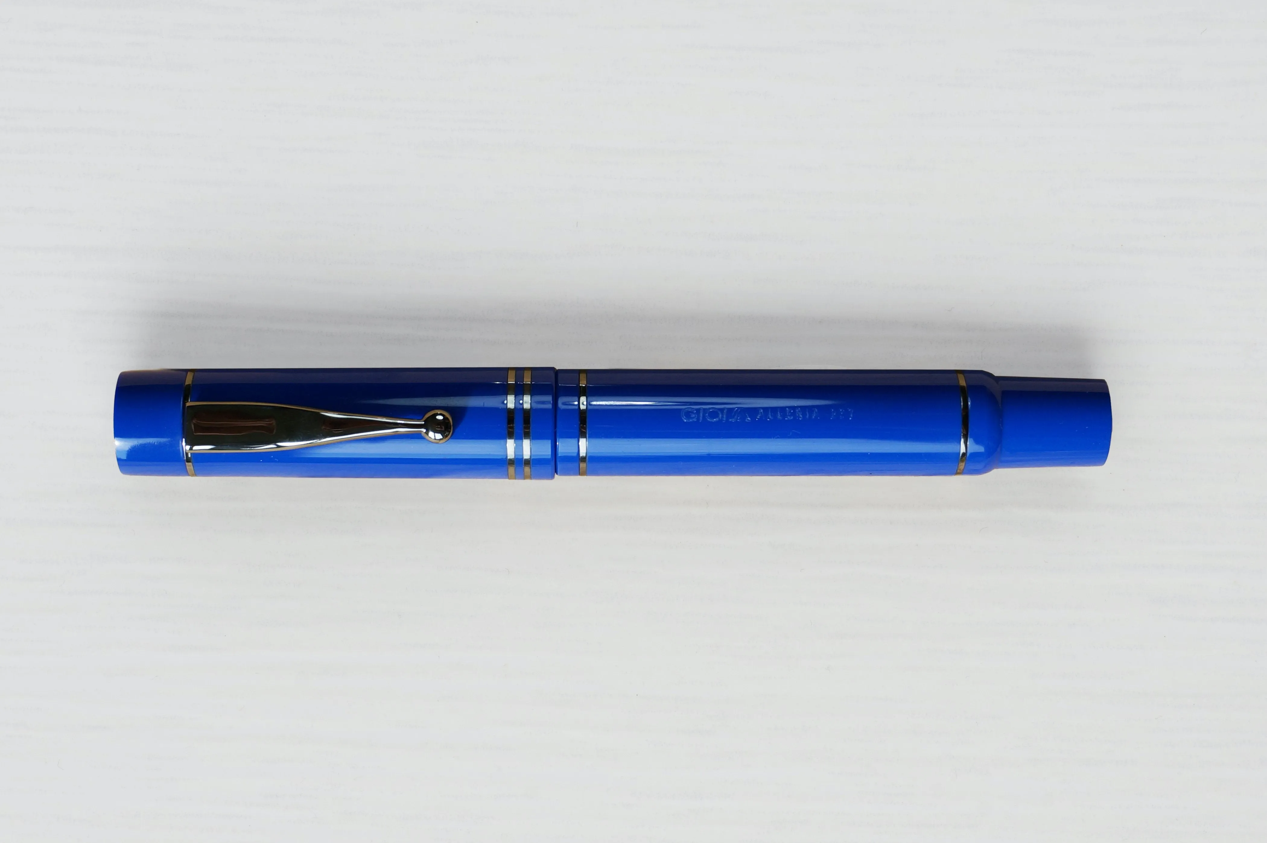 Gioia Alleria Vittoria Fountain Pen Ruthenium Trim
