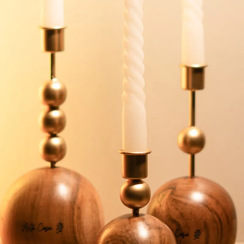 Globe Galanta Candle Holder - Set Of Three