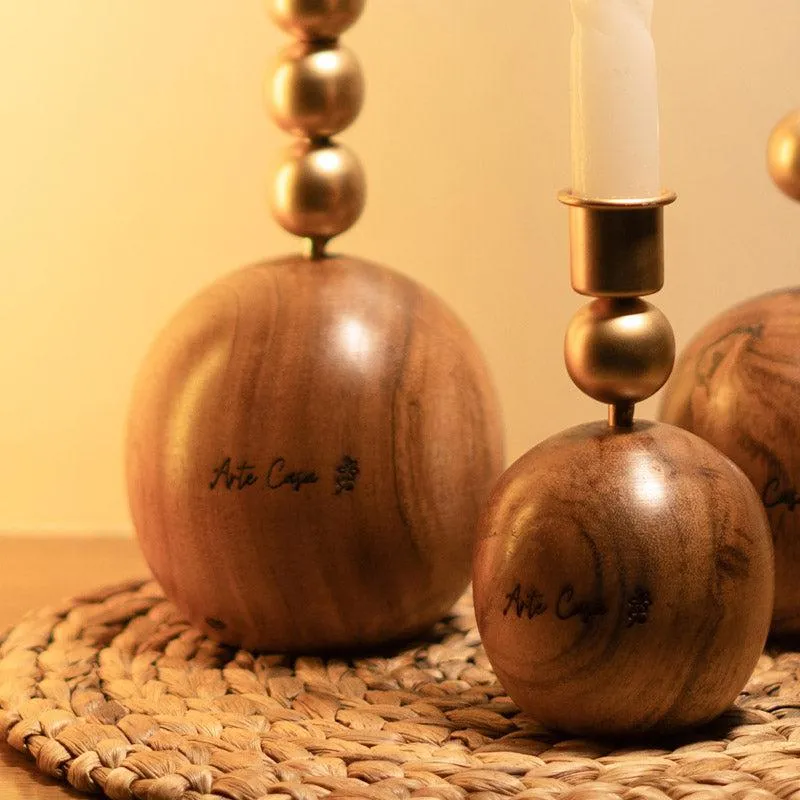 Globe Galanta Candle Holder - Set Of Three
